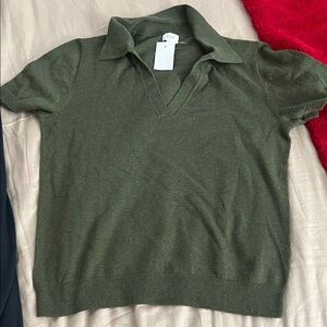 J. Crew Olive Green Sweater